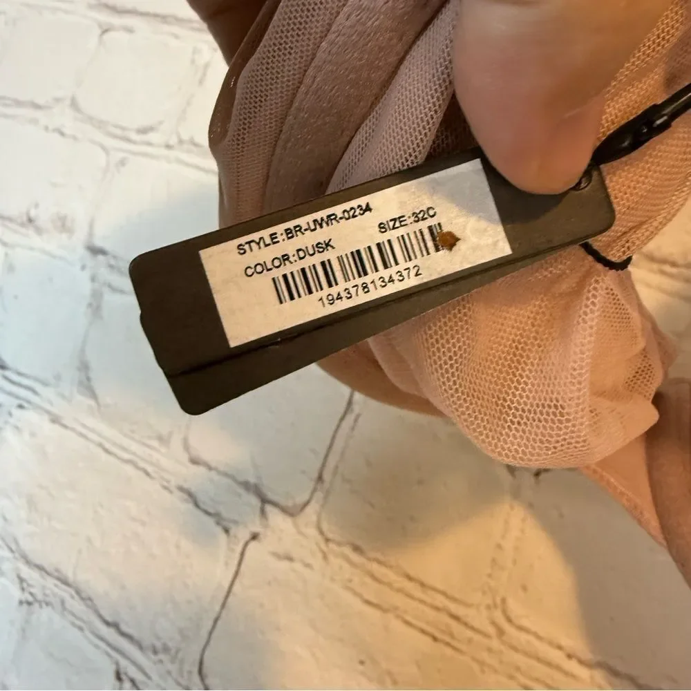 SKIMS Fits Everybody Unlined Demi Bra Dusk size 32C - Picture 4 of 4